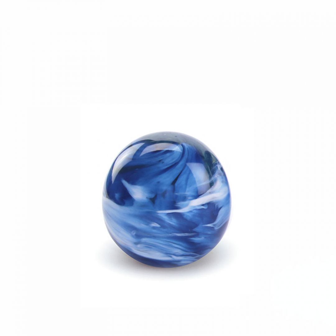 Mini urn glas marble blue E03BMB