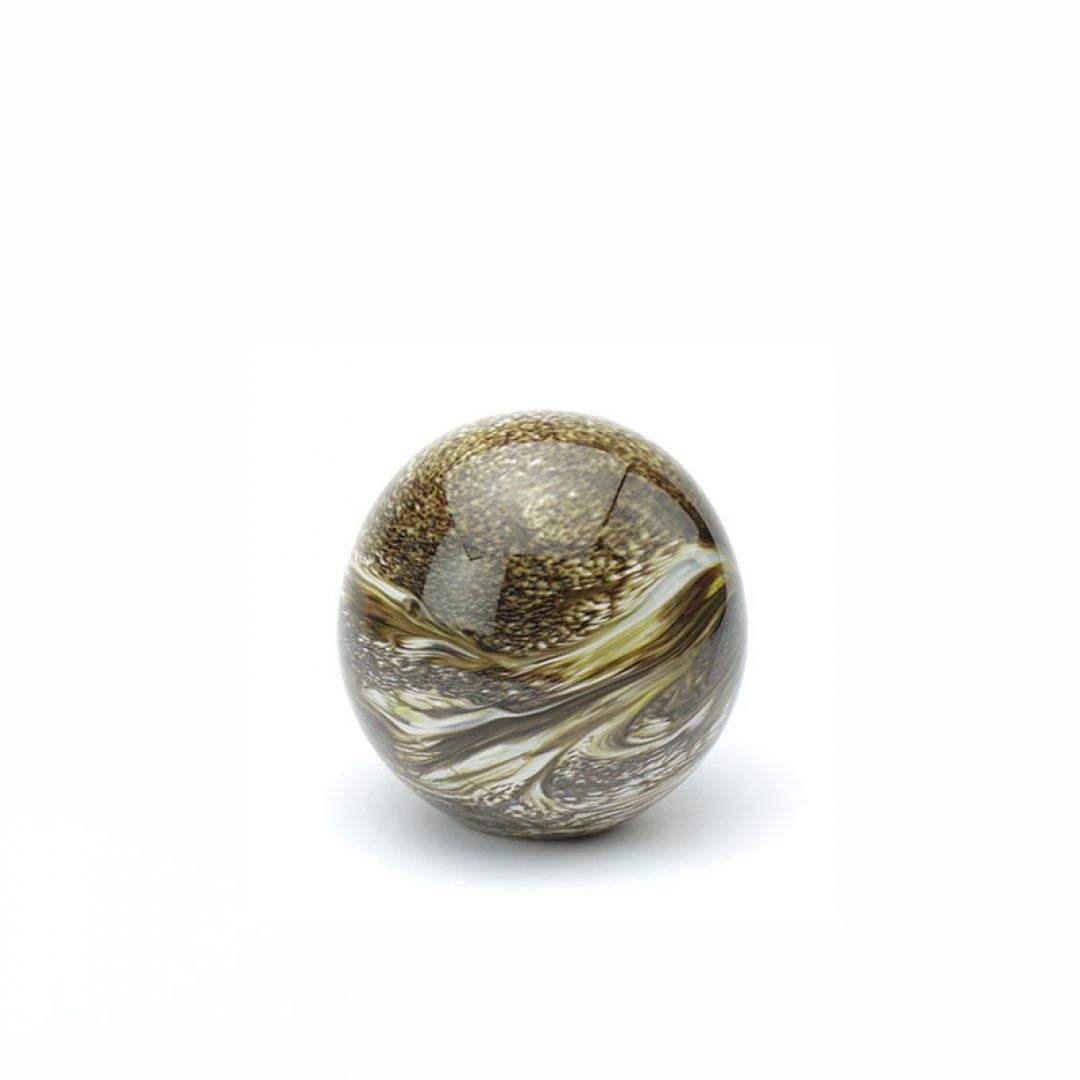Mini urn glas marble earth E03BME