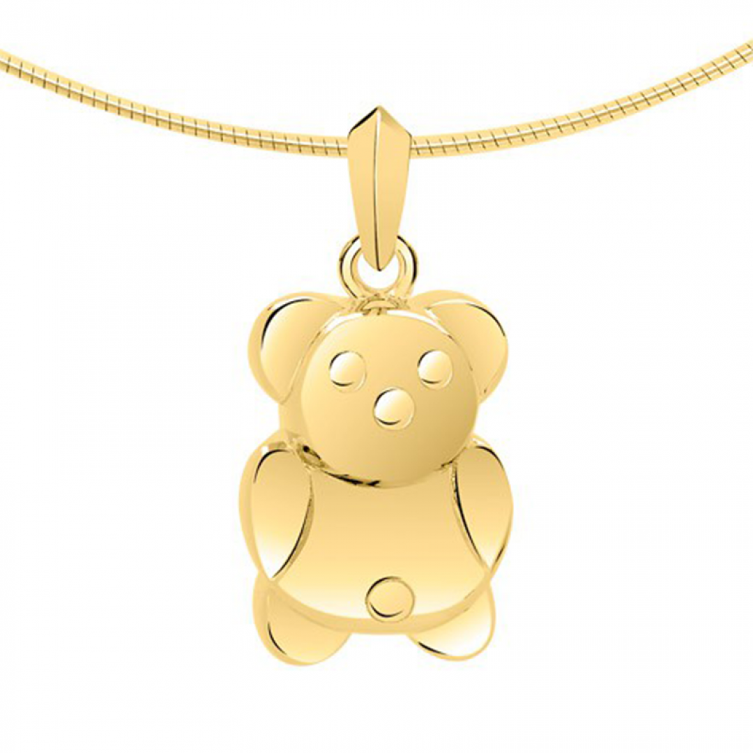 Gouden teddybeer ashanger 1570G