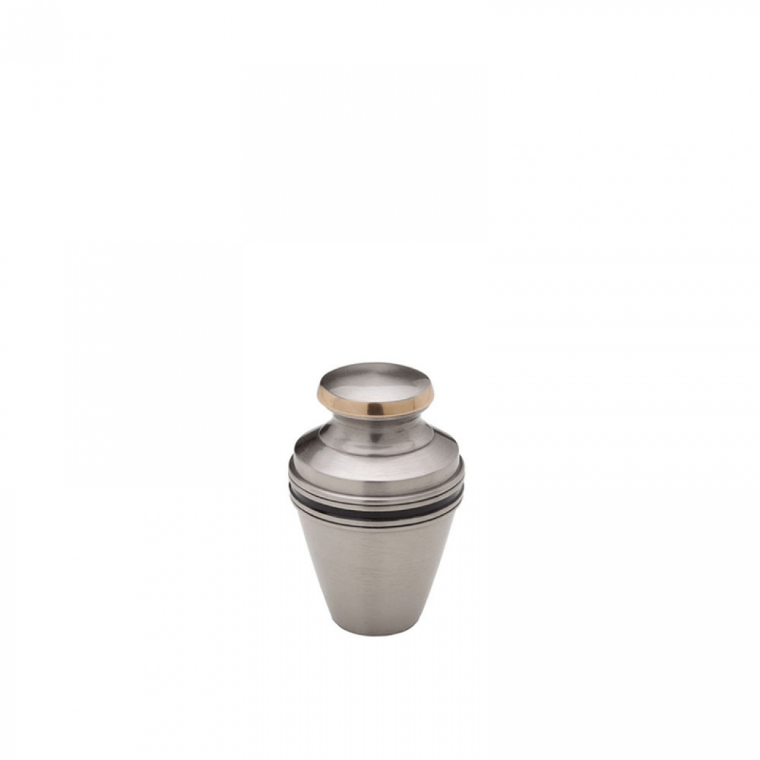 Messing mini urn metaalkleur HU182K