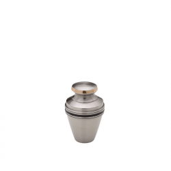 Messing mini urn metaalkleur HU182K}