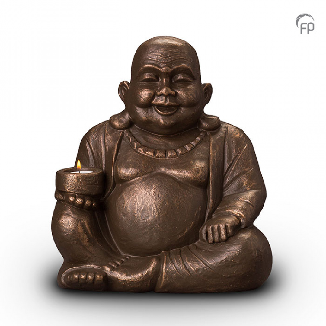 Urn Boeddha groot waxine UGK042BT