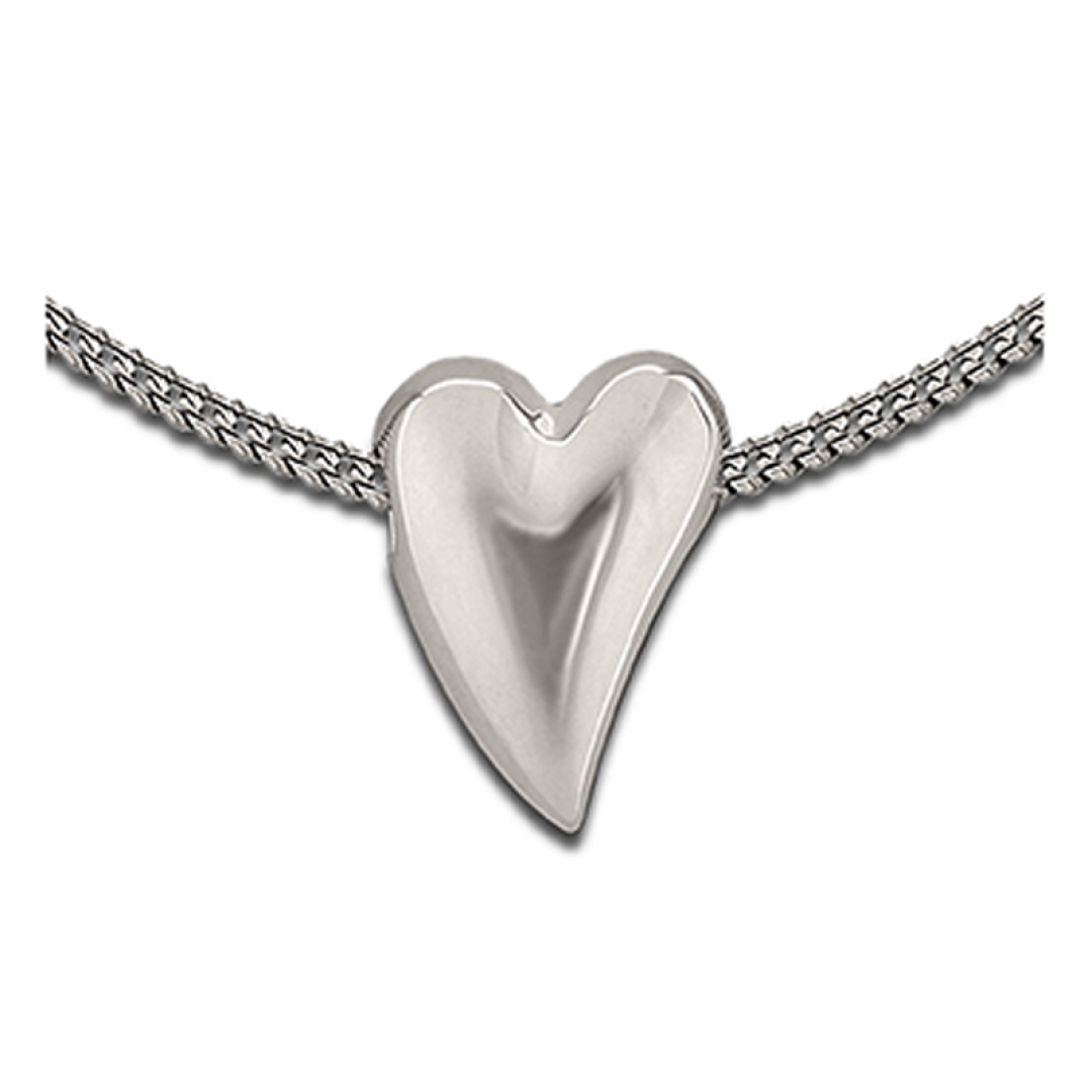 Zilveren hanger hart AH033