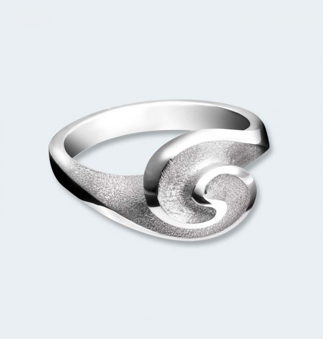 Zilveren ring roos 546 ZR