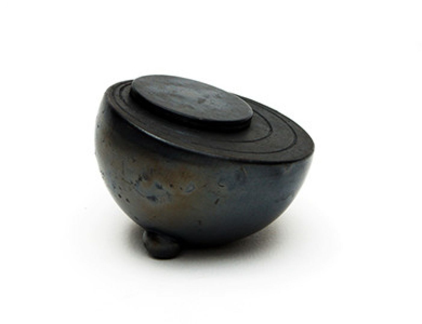 Mini urn keramiek grijs BO/TN
