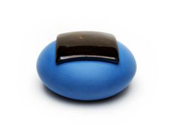 Mini urn keramiek blauw mRO/BL}