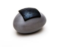 Mini urn keramiek zwart/grijs XMCAI/TSG.Z}
