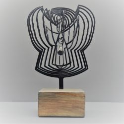 3D urn engel met hanger 718eng00}