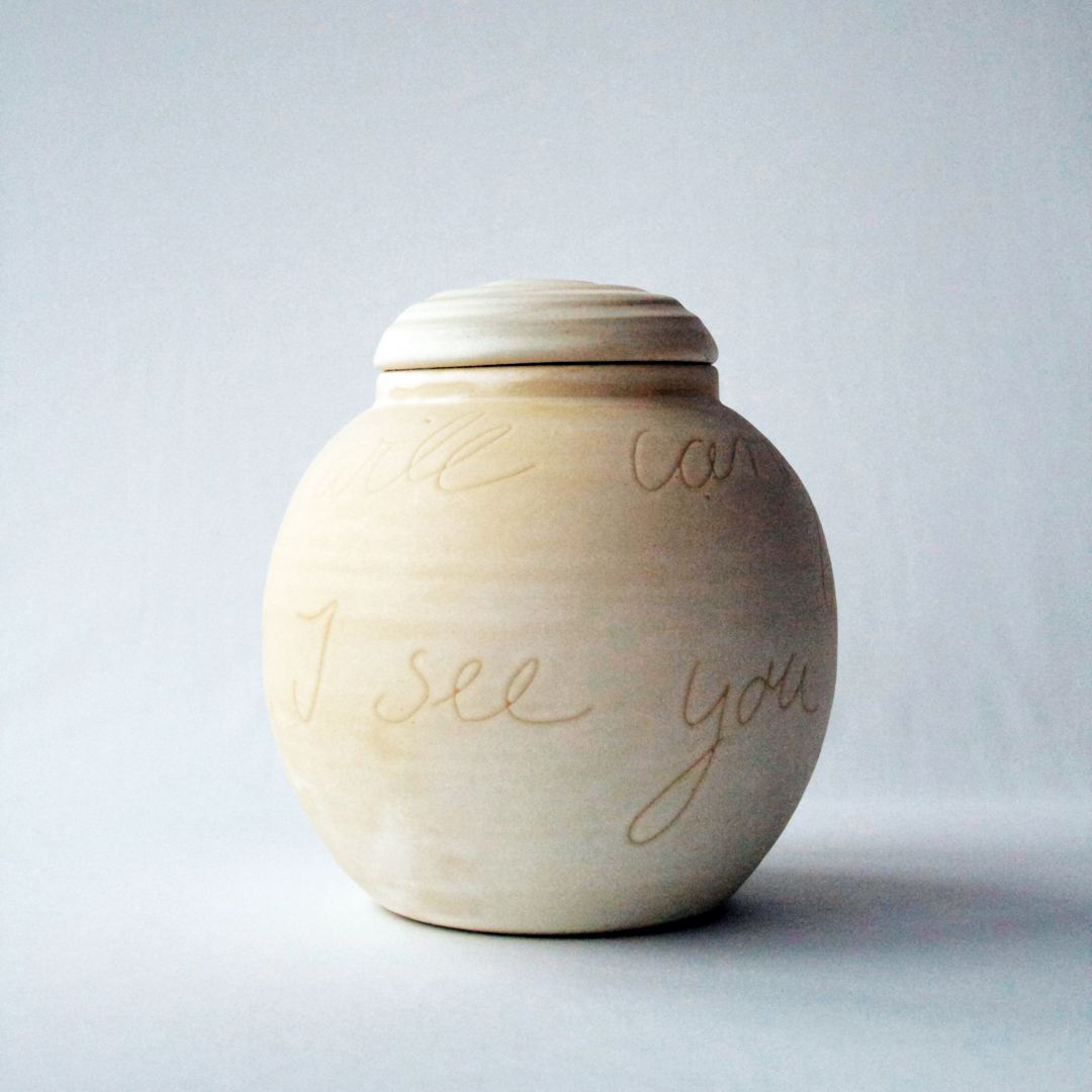 I will carry you with me urn