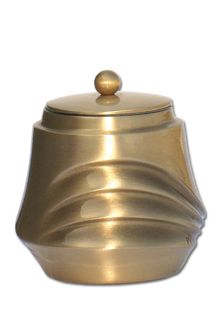 Mini urn antiek mat brons P605BRM
