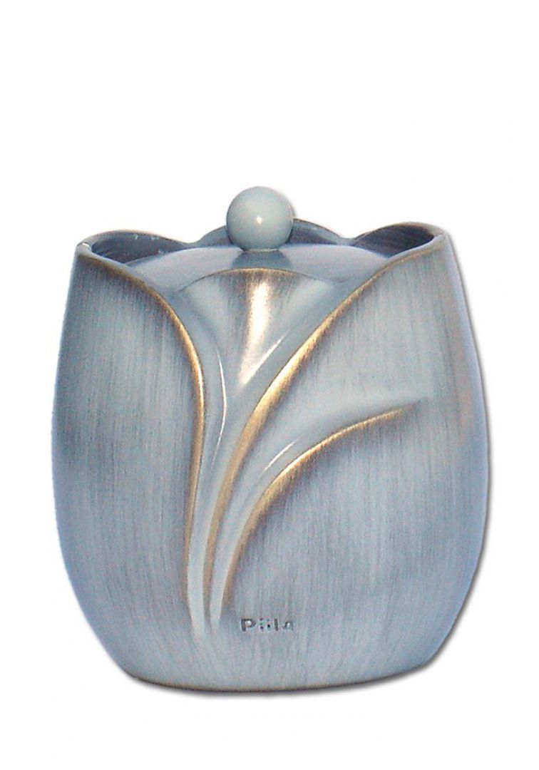 Mini urn antiek blauw grijs P843GRBL