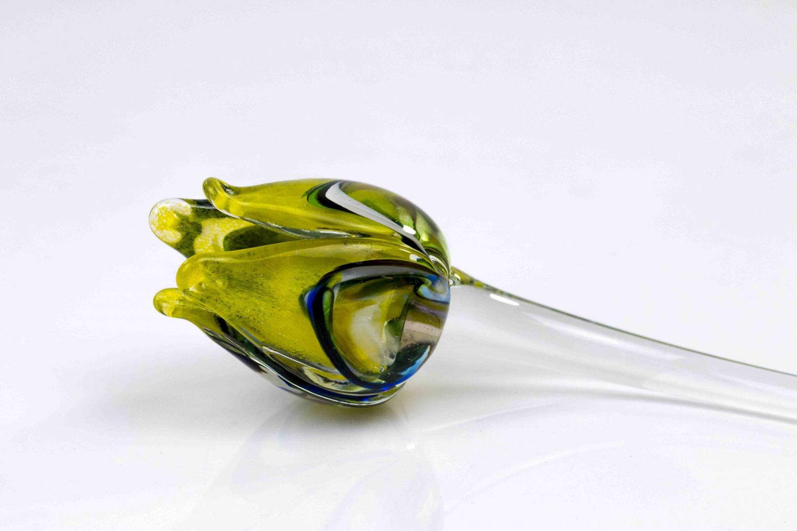 Glazen tulp multi kleur PH.019
