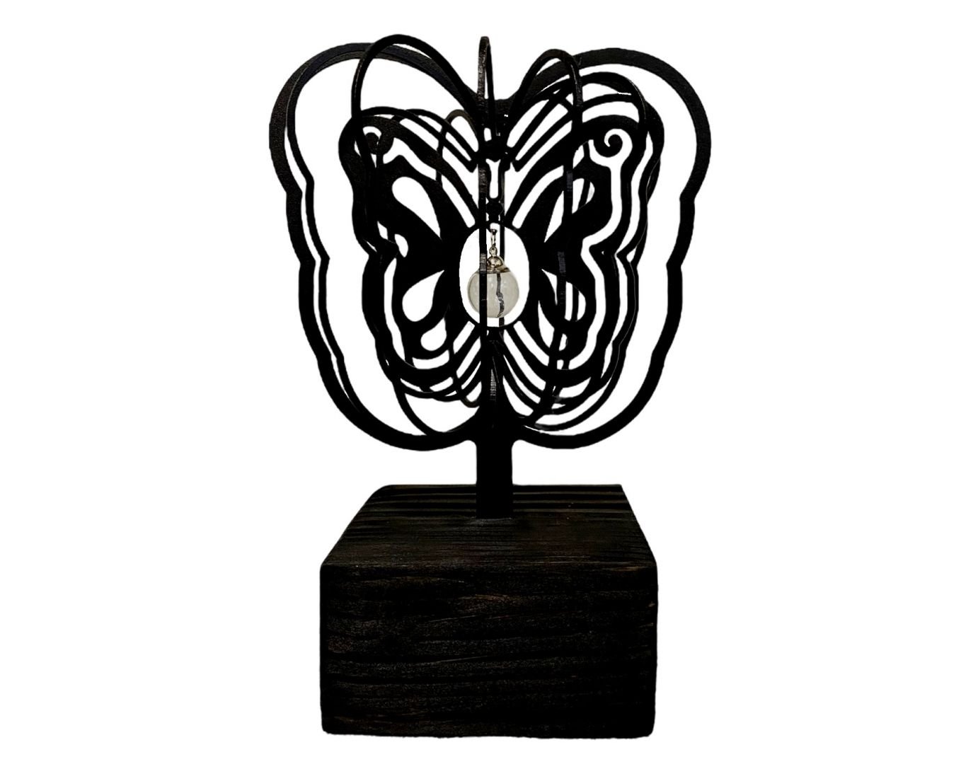 3D urn vlinder met hanger 721vli00